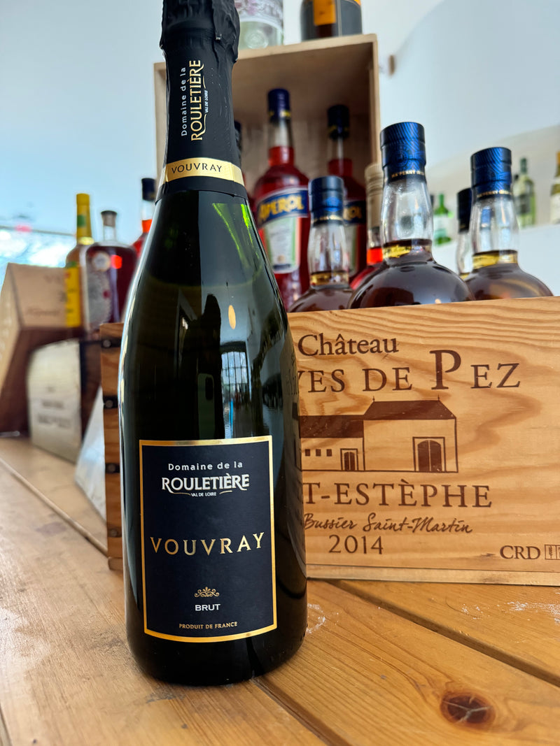 Domaine de la Rouletiere, Vouvray Brut, Sparkling, France, 750mL