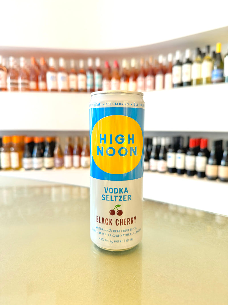 High Noon, Vodka Seltzer Black Cherry, 355mL CAN