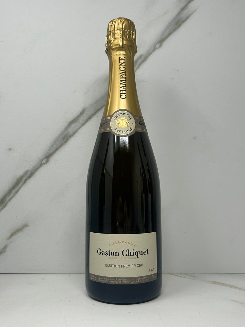 Champagne brut 'Tradition', Gaston Chiquet, France, 750ml