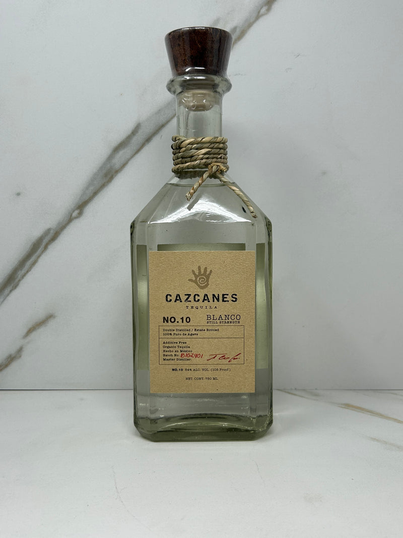 Cazcanes, No. 10 Blanco Still Strength Tequila, Mexico, 750mL