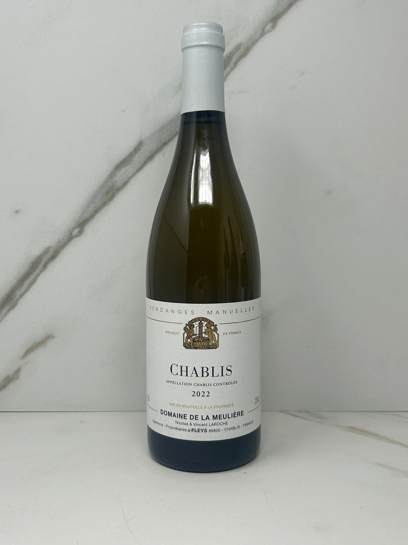 Domaine de la Meuliere, Chablis, Chardonnay, France, 750mL