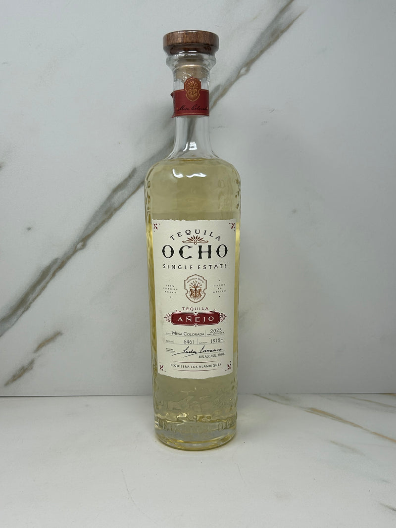 Tequila Ocho, Single Estate, Anejo Tequila, Mexico, 750mL