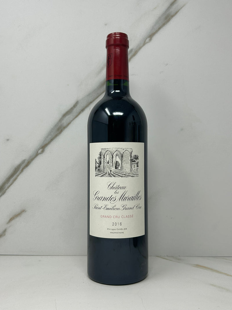 Chateau les Grandes Murailles, Saint-Emilion Grand Cru, Bordeaux, France, 2016, 750mL