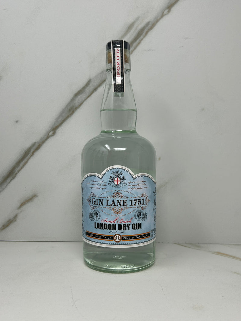 Gin Lane 1751, London Dry Gin, England, 750mL